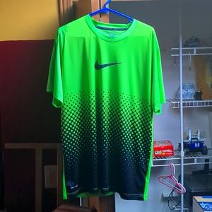 XL Green Nike Football Shirt